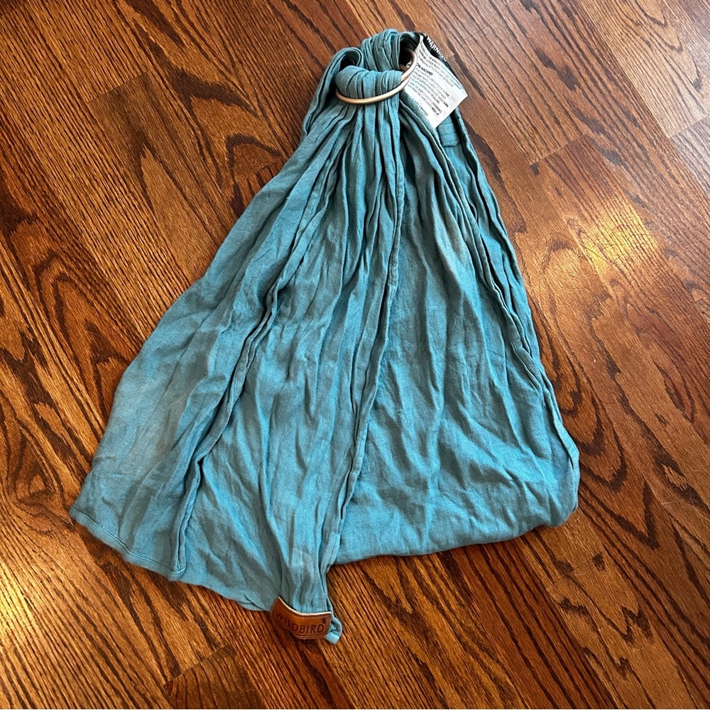WildBird Teal Ring Sling Carrier